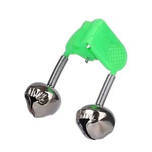 Green double fishing bell, 100 pack